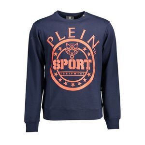 Plein Sport Blue Cotton Men's Men's Sweatshirt